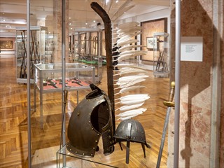 BTW: Alberne polnische Rüstung. Im warsten Sinne gockelhaft