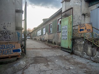 Das wohl ein Business Konzept auf dem Gelände