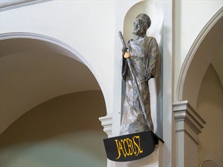 Ich habe meine Muschel aus Santiago de Compostela, auch dabei.