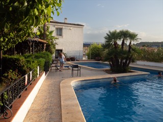 Ein Runde Pool